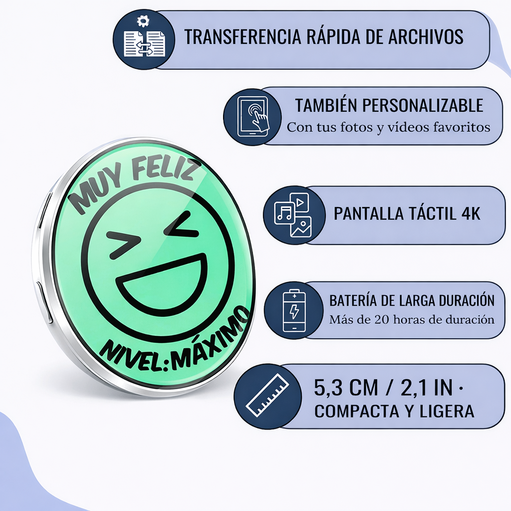 FlipFace™ | Insignia de Expresión