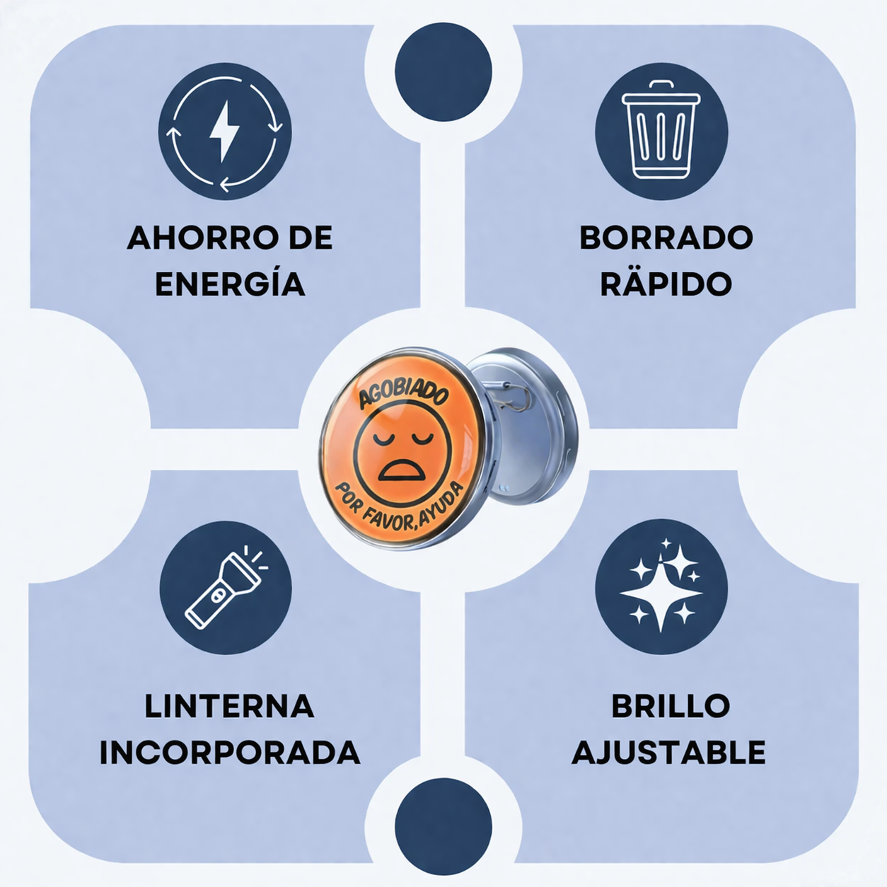 FlipFace™ | Insignia de Expresión